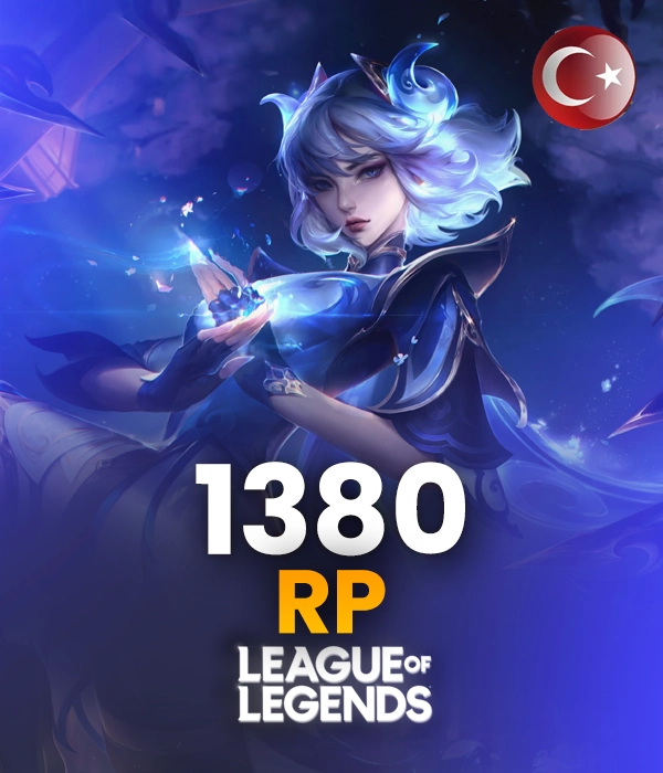 League Of Legends 1380 RP