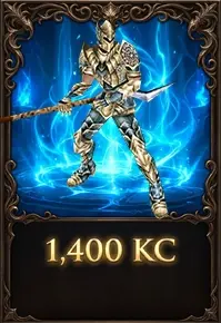 Forgottenko 1.400 Knight Cash + 1 BP