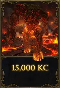 Forgottenko 15.000 Knight Cash + 7 BP