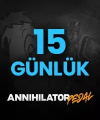 Annihilator Pedal 15 Günlük