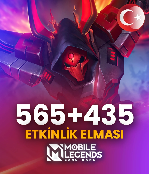 Mobile Legends 565+435 Etkinlik Elması