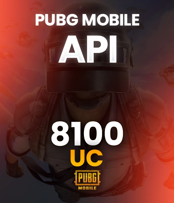 8100 UC Pubg Mobile API