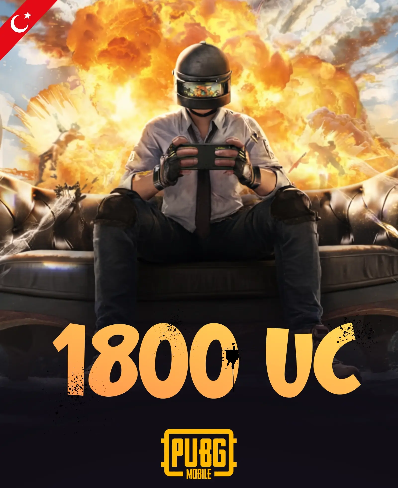 Pubg Mobile 1800 UC TR ID