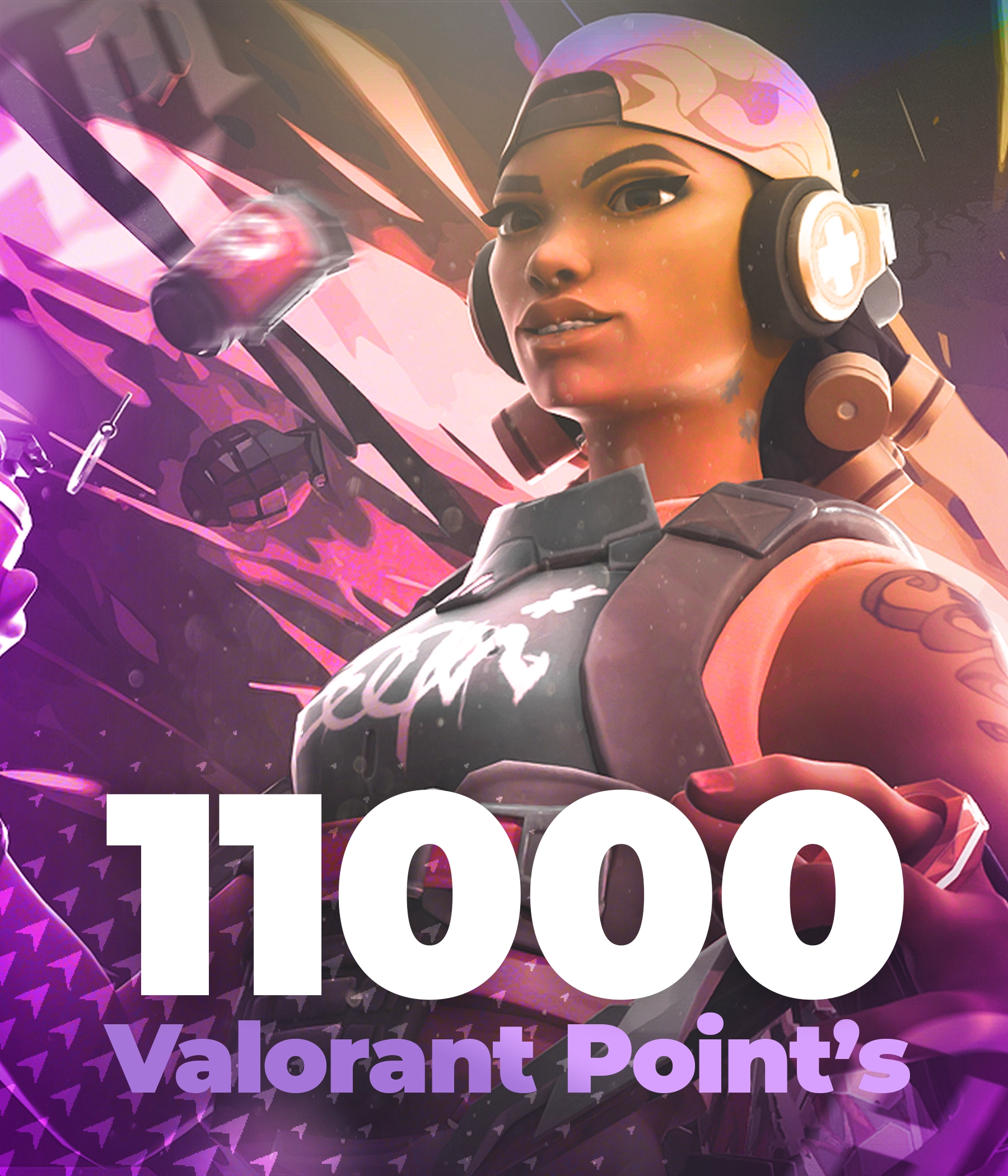 Valorant 11000 VP