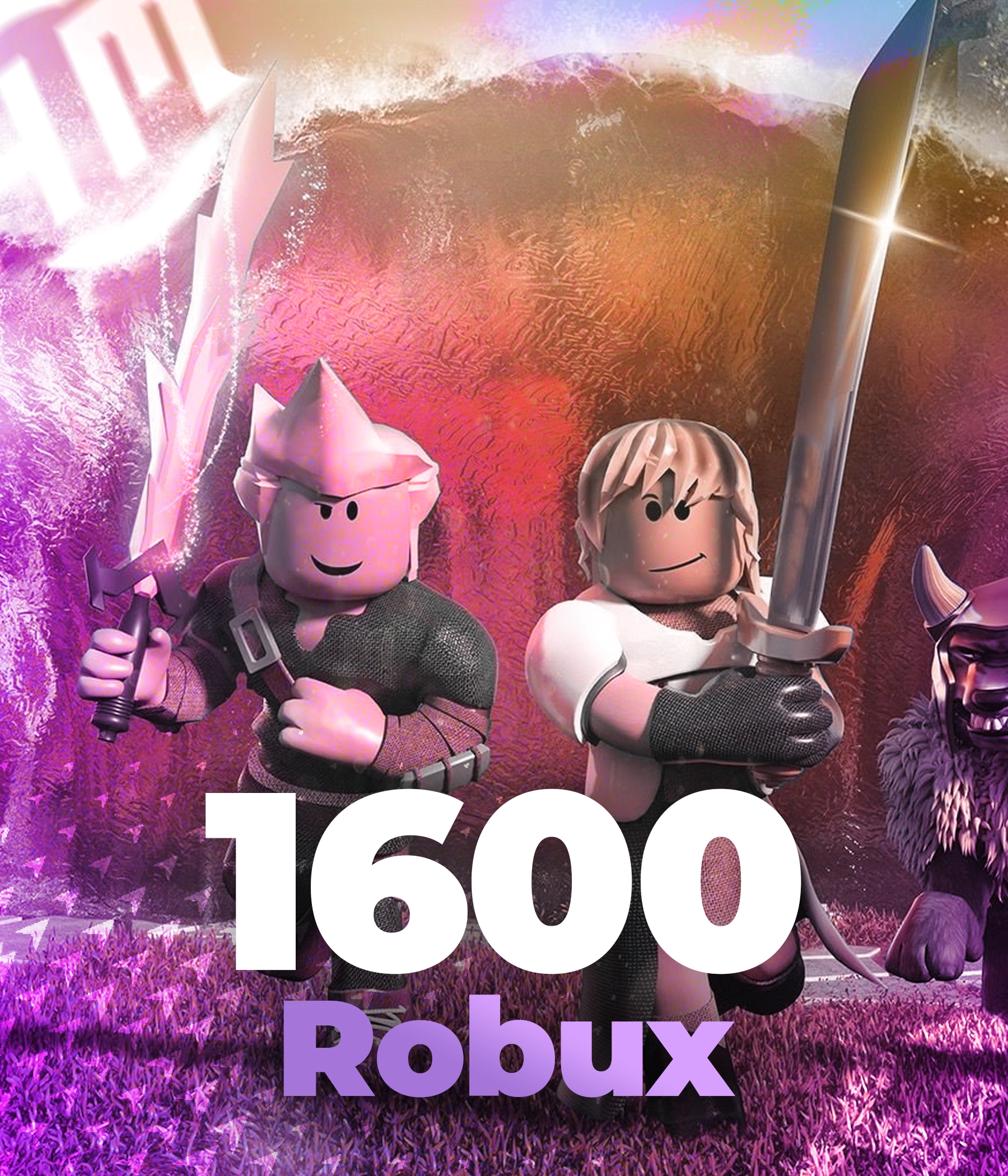 Roblox 1600 Robux