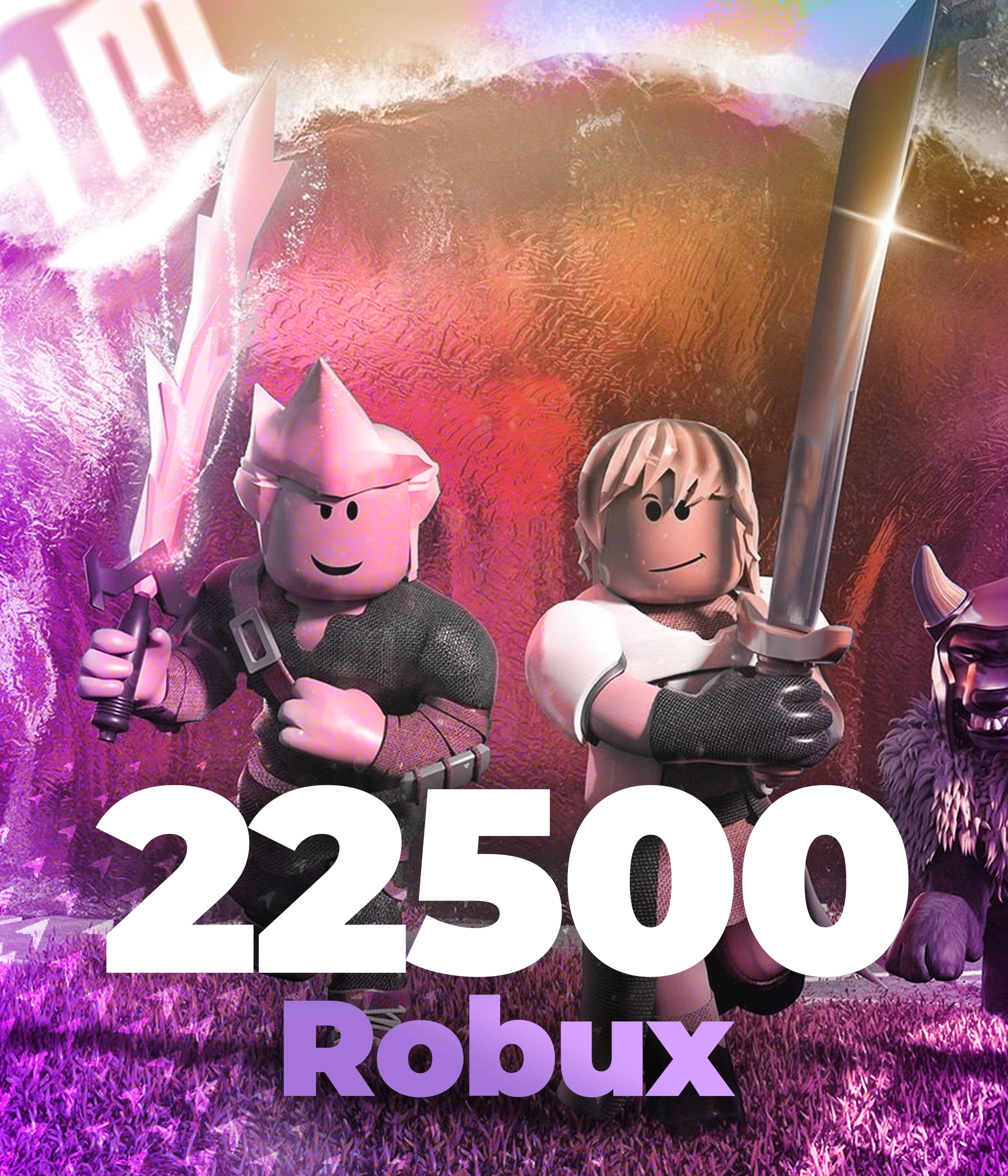 Roblox 22500 Robux
