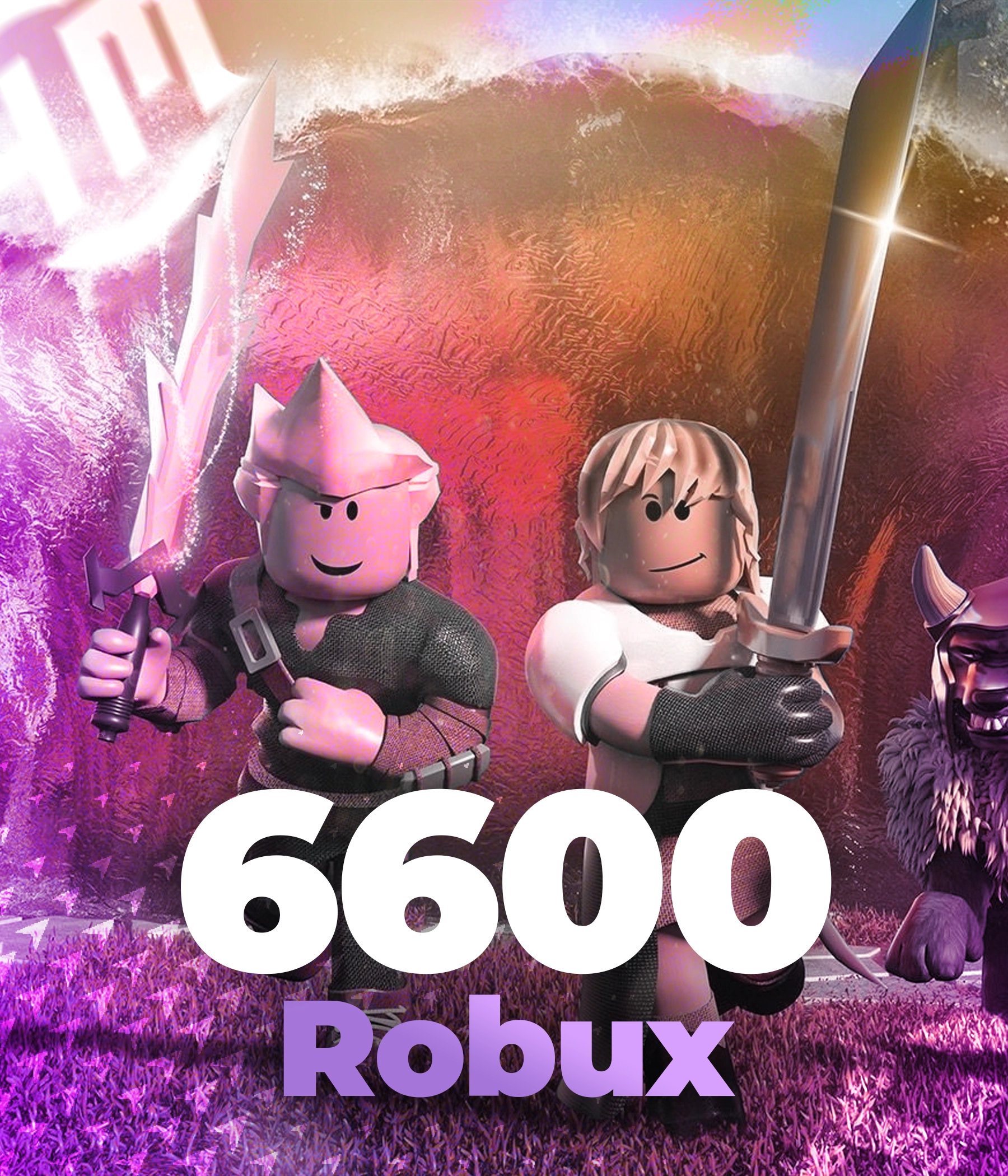 6600 Robux Global +Bonus