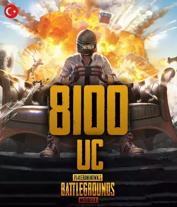 Pubg Mobile 8100 UC TR ID