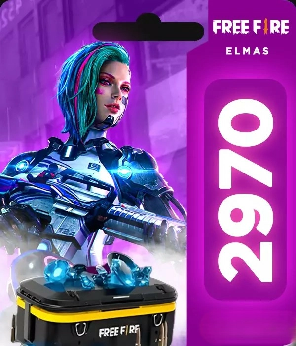 Free Fire 2970 Elmas