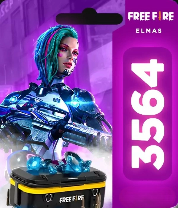 Free Fire 3564 Elmas