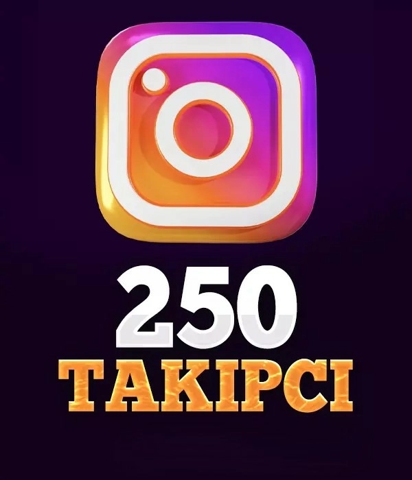 İnstagram 250 Takipçi