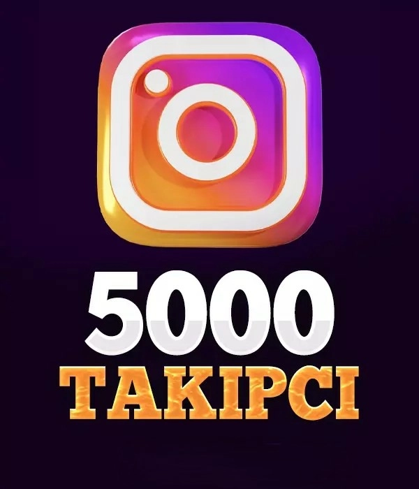 İnstagram 5000 Takipçi