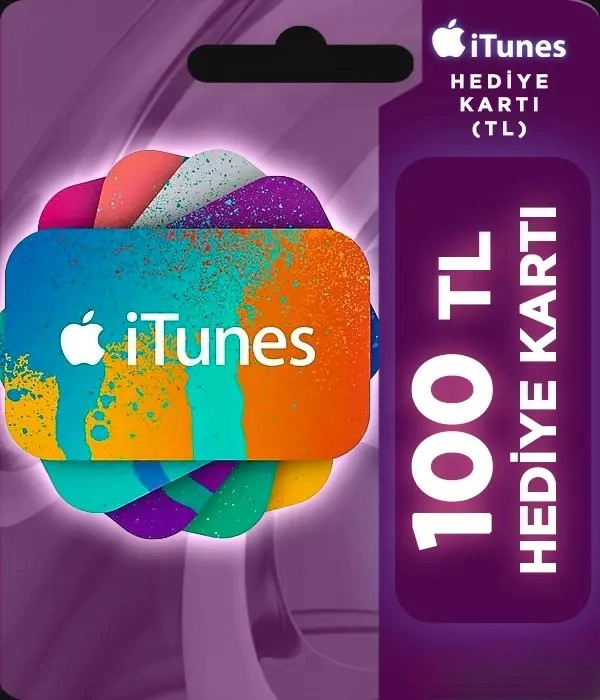 Apple Store iTunes 100 TL Hediye Kartı