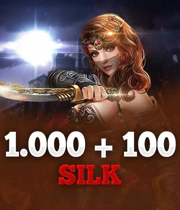 Silkroad Online 1000 + 100 Silk