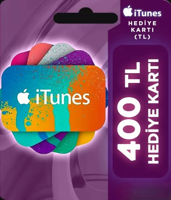 Apple Store iTunes 400 TL Hediye Kartı