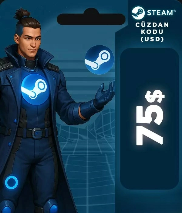 Steam Cüzdan Kodu 75 USD