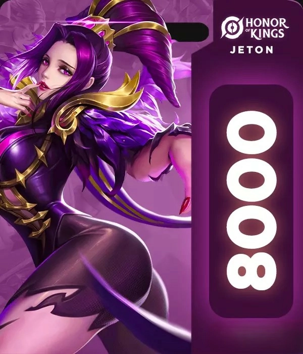 Honor of Kings 8000 Jeton
