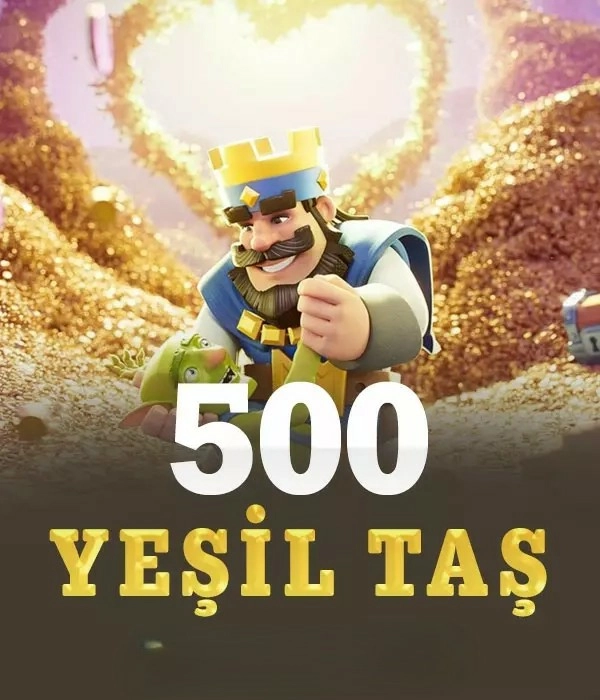 Clash Royale 500 Yeşil Taş