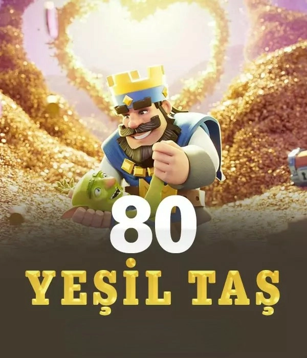 Clash Royale 80 Yeşil Taş
