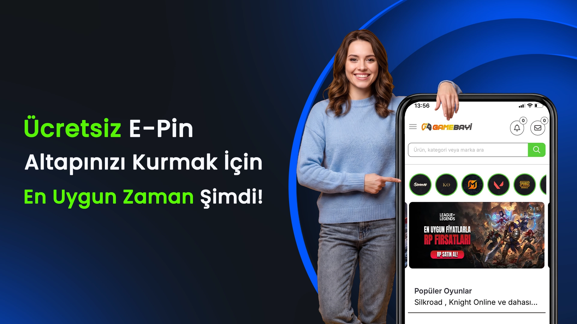 Ücretsiz E-Pin altyapınızı kurmak için en uygun zaman şimdi!