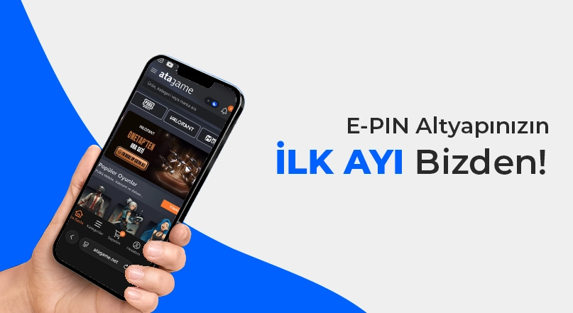 Ücretsiz E-Pin altyapınızı kurmak için en uygun zaman şimdi!