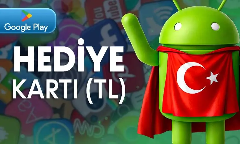Google Play Hediye Kodu TL