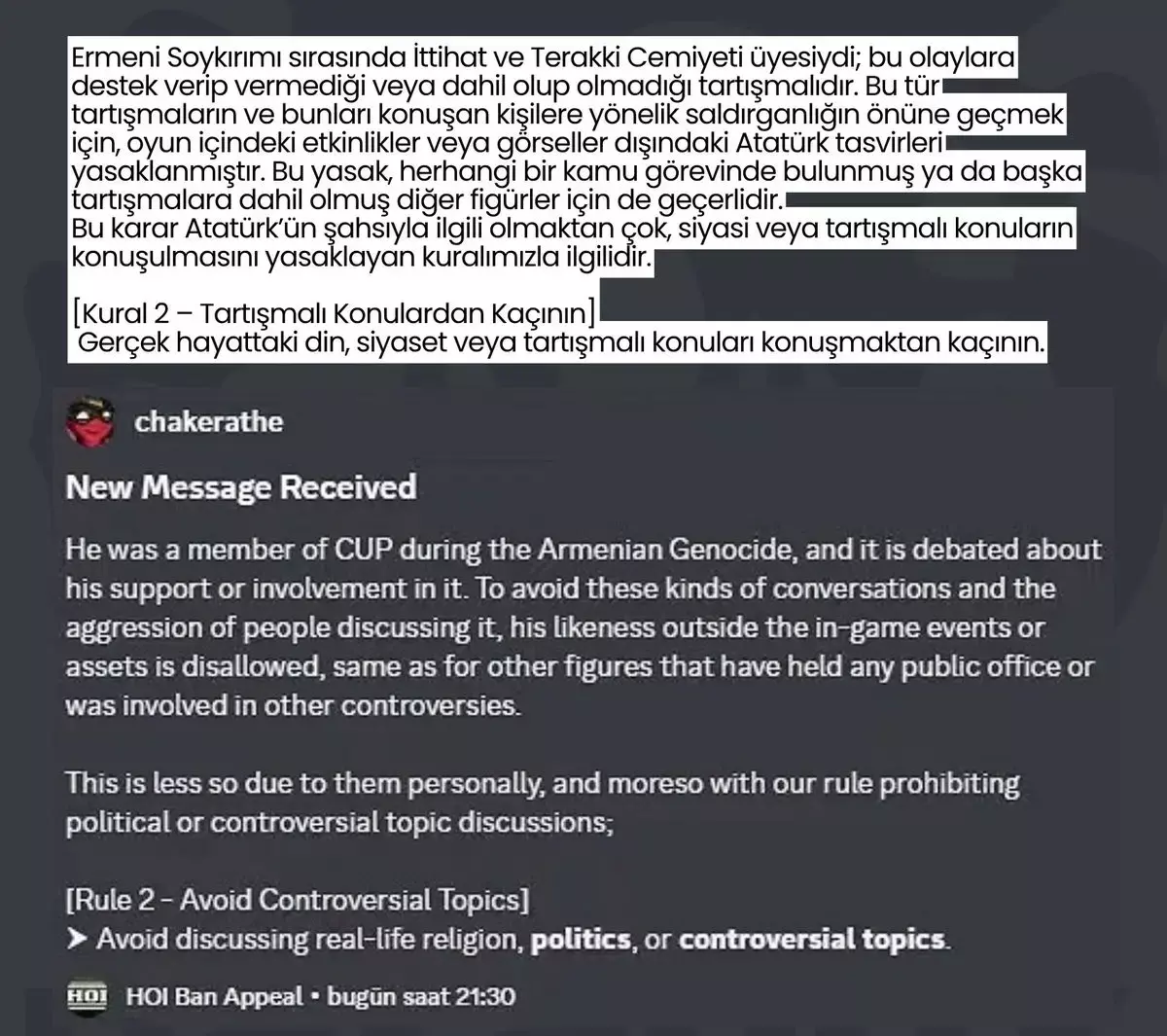 Paradox Interactive'in Hearts of Iron IV Discord Sunucusunda Kriz! Paradox Interactive'in Hearts of Iron IV Discord Sunucusunda Kriz!