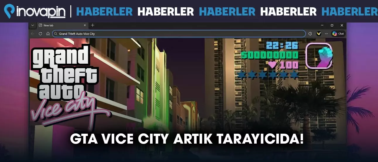 GTA Vice City Artık Tarayıcıda!