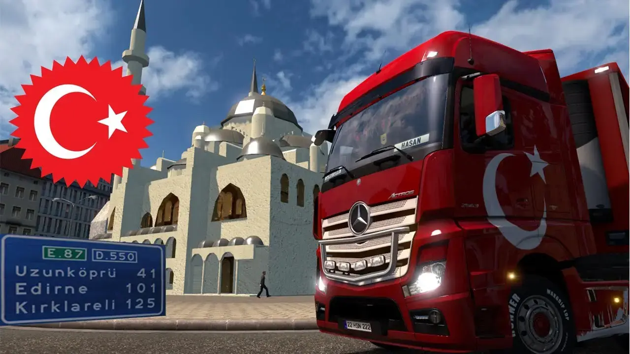 Euro Truck Simulatoır 2 Türkiye DLC Geliyor!