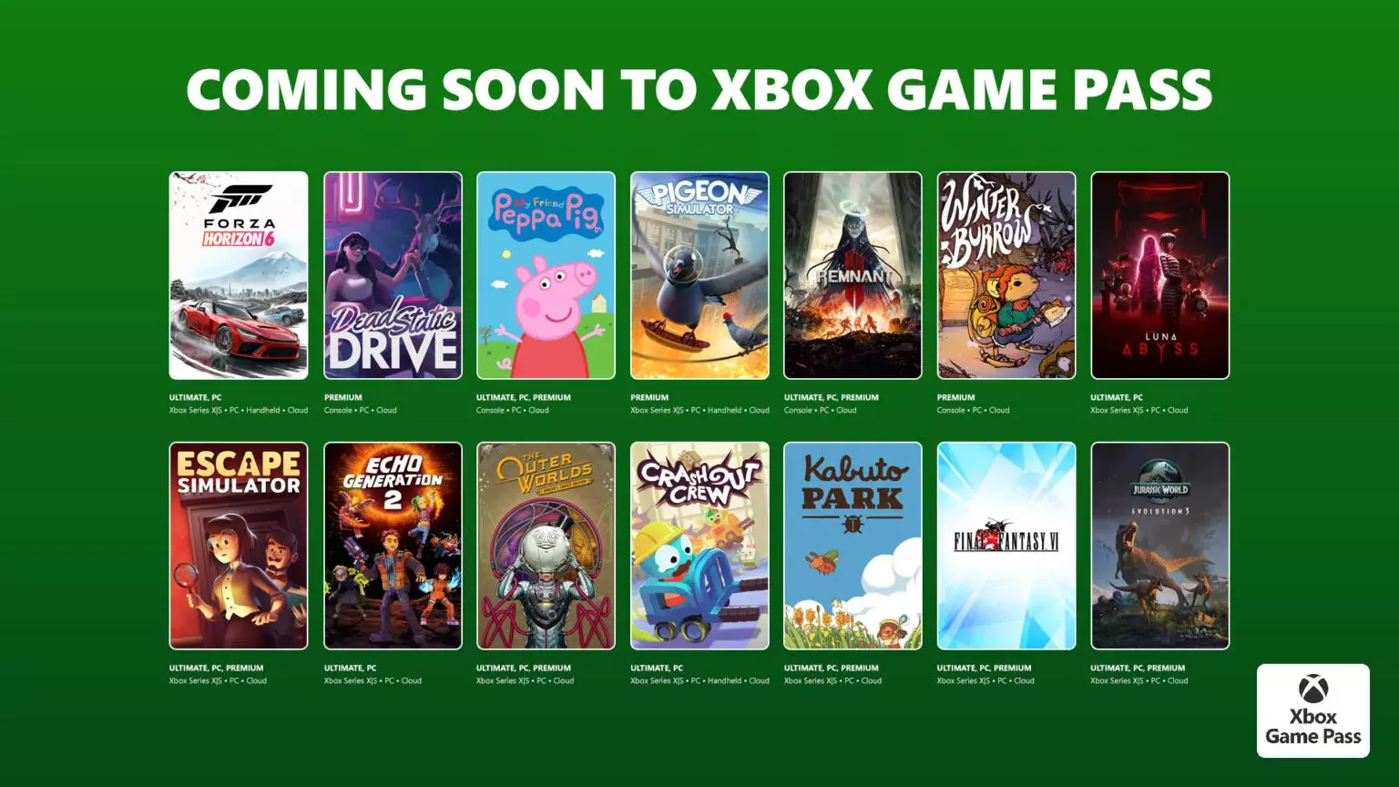 XBOX Game Pass Ücretsiz Oyunlar Duyuruldu! XBOX Game Pass Ücretsiz Oyunlar Duyuruldu!