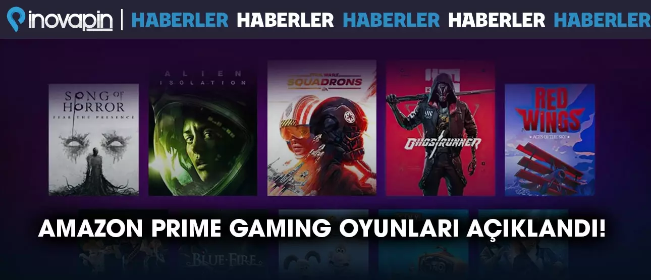 Amazon Prime Gaming Oyunları Açıklandı!