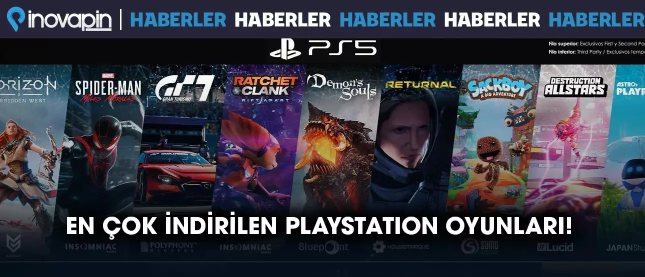 En Çok İndirilen Playstation Oyunları!
