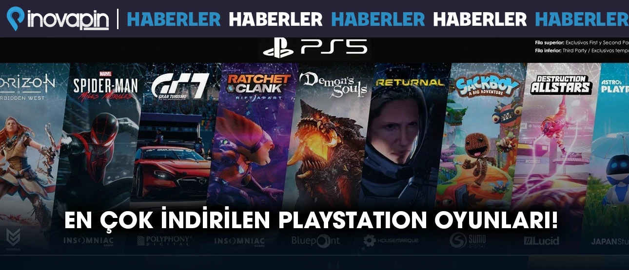 En Çok İndirilen Playstation Oyunları!