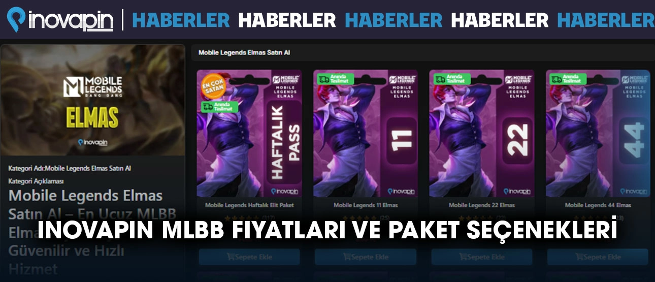 İnovapin MLBB Fiyatları Ve Paket Seçenekleri