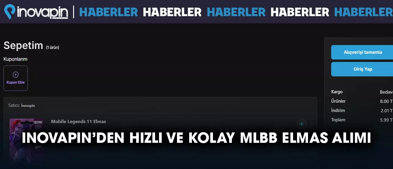 İnovapin’den Hızlı ve Kolay Diamond Alımı