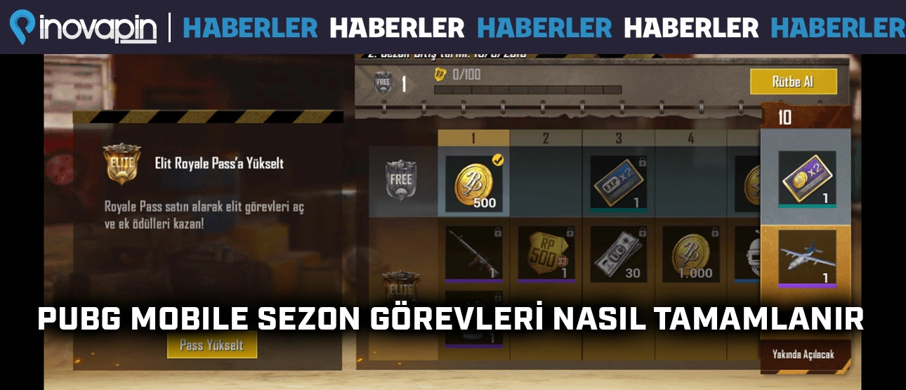 PUBG Mobile Sezon Görevleri Nasıl Tamamlanır? PUBG Mobile Sezon Görevleri Nasıl Tamamlanır?