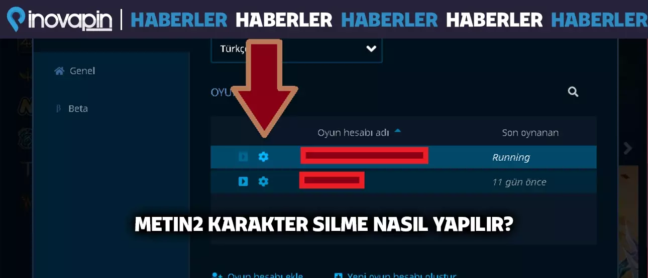 Metin2 Karakter Silme Nasıl Yapılır?