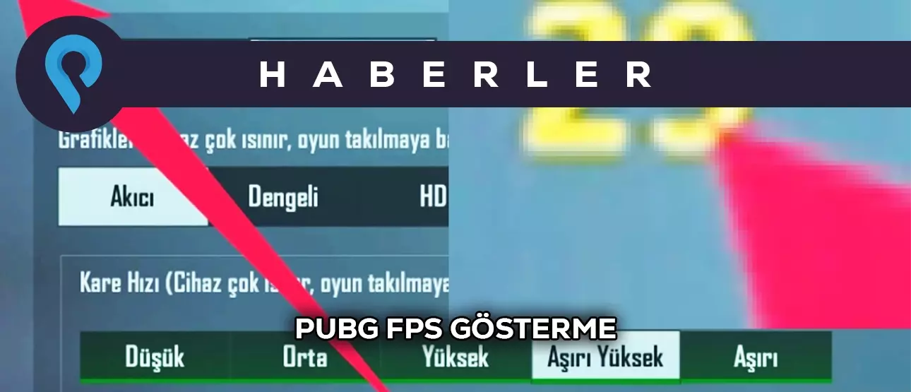 PUBG Mobile FPS ve Ping Gösterme