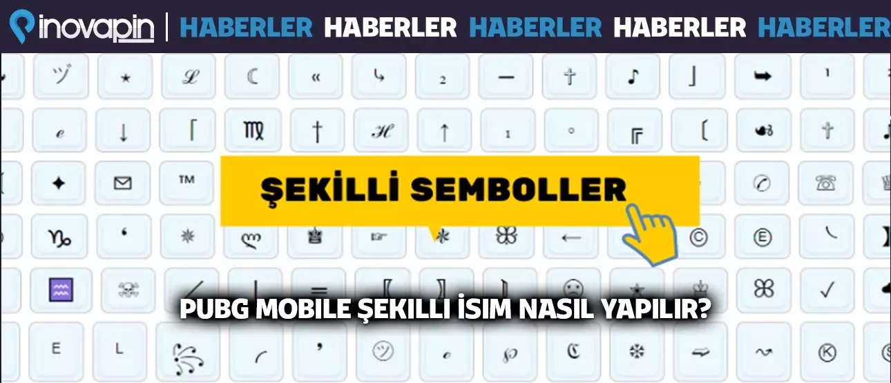 PUBG Mobile Şekilli İsim Nasıl Yaptırılır!
