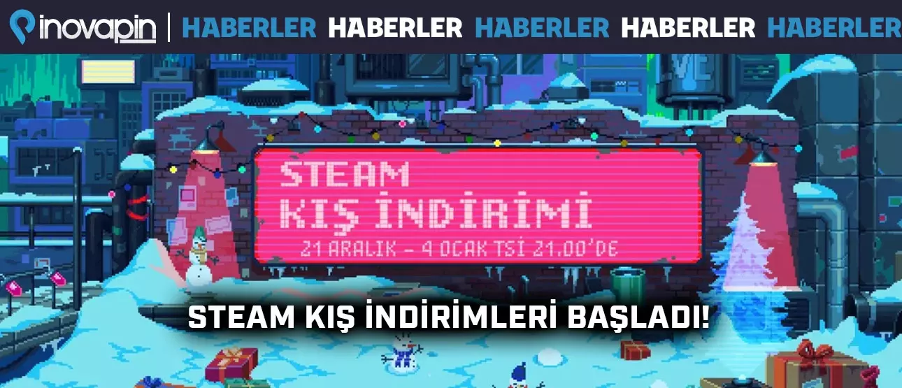 Steam Kış İndirimleri Başladı!