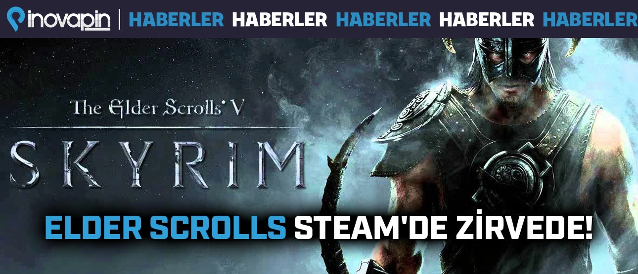 Elder Scrolls Steam'de Zirvede!