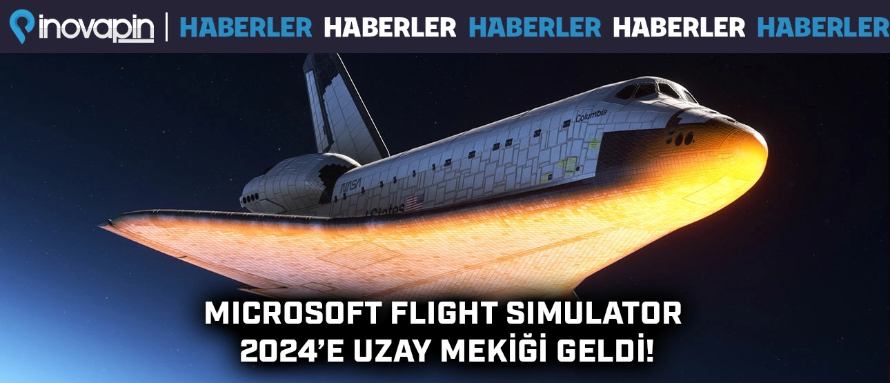 Microsoft Flight Simulator 2024'e Uzay Mekiği Geldi!