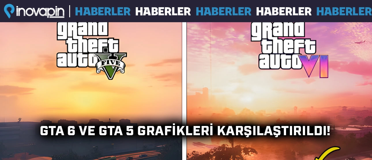 GTA 6 ve GTA 5 Grafikleri Karşılaştırıldı! GTA 6 ve GTA 5 Grafikleri Karşılaştırıldı!