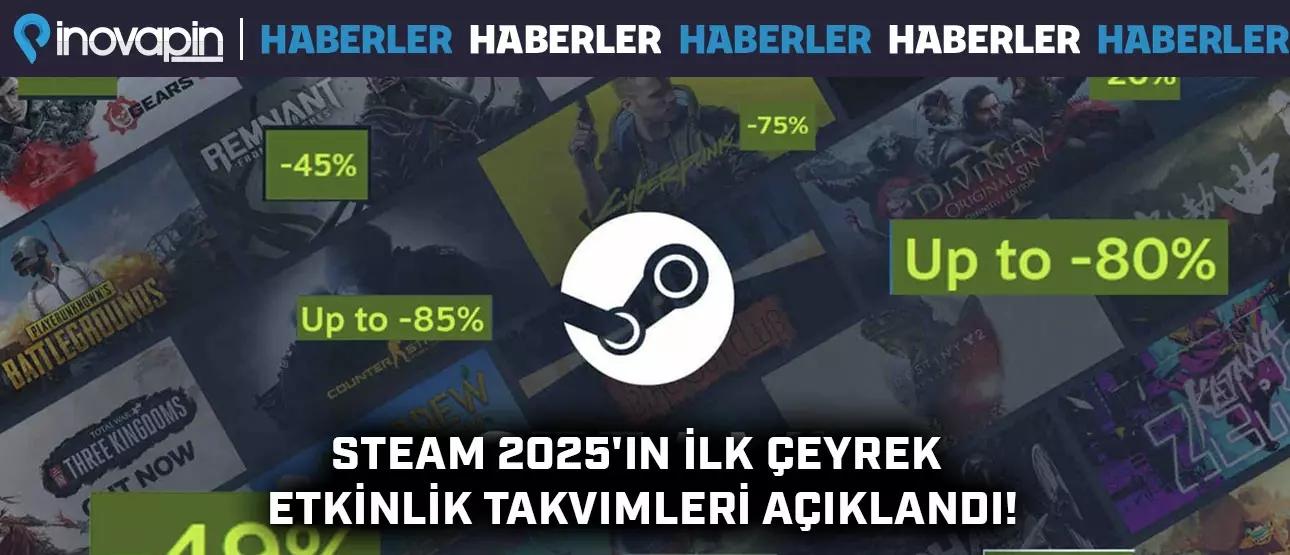 Steam 2025 İlk Çeyrek Etkinlikleri!