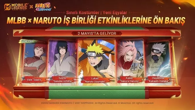 MLBB Arenasında Naruto Rüzgarı!