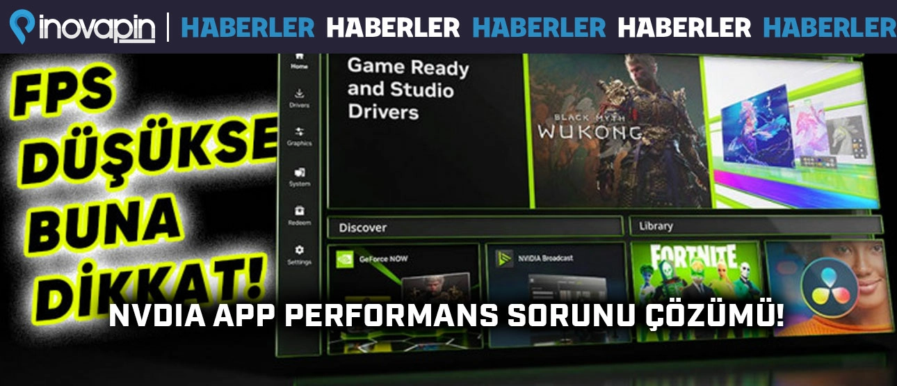 NVDIA APP Performan Sorunu Çözümü!