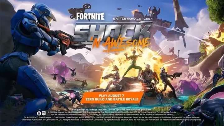 Fortnite Power Rangers Sezonu! Fortnite Power Rangers Sezonu!