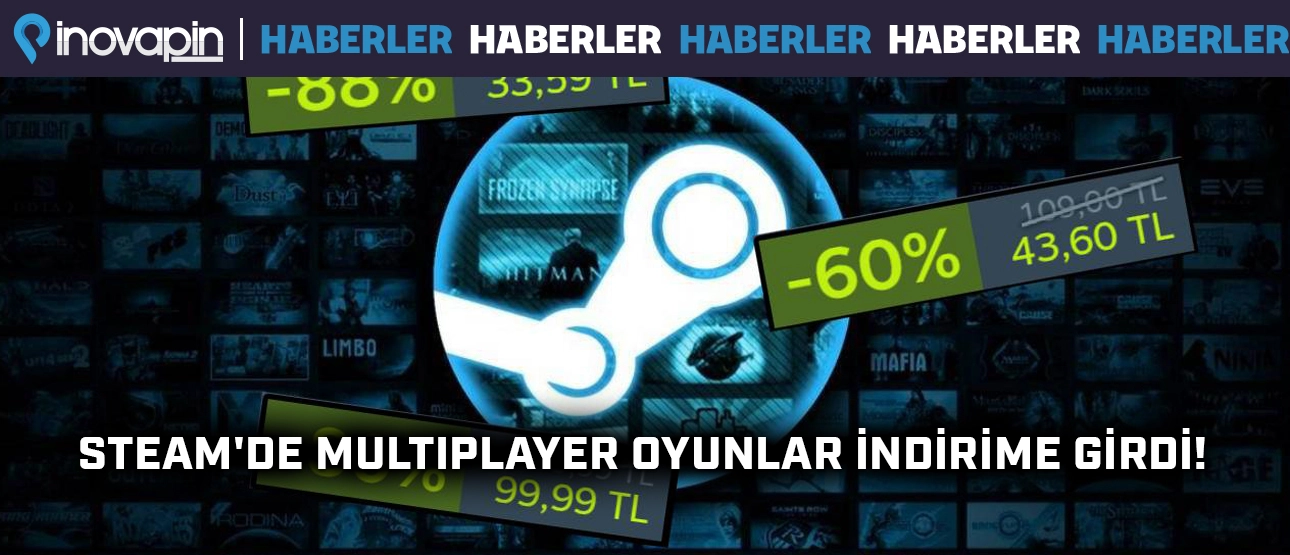 Steam'de Multiplayer Oyunlarda Büyük İndirim!