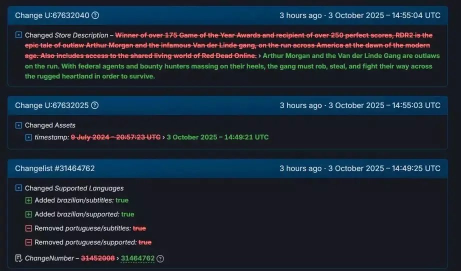 RDR 2 Güncelleme Yolda Mı?