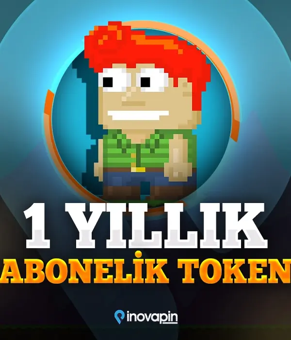 Growtopia 1 Yıllık Abonelik Tokeni
